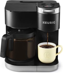 Keurig K-Duo Single-Serve K-Cup Pod & Carafe Coffee Maker, Black
